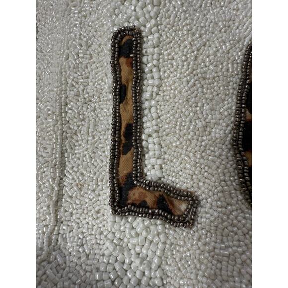 Love Pearl Hand-Beaded Beach Bag - Picture 12 of 12